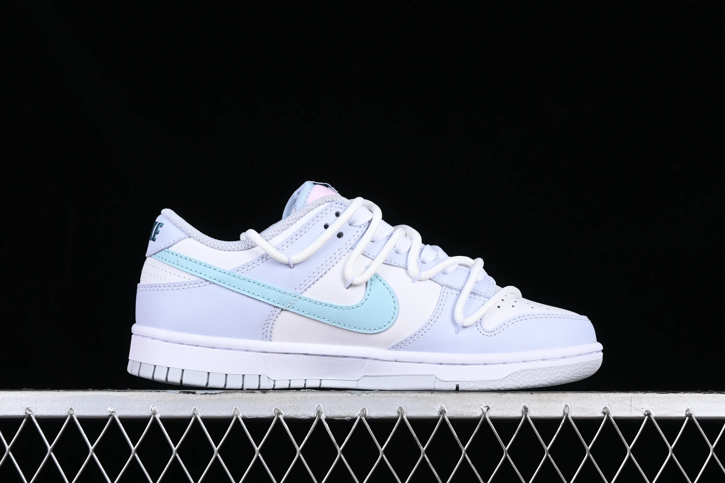 All categories Nk SB Dunk series Nk SB Dunk Low low-top sneakers Nk Dunk Low "Mineral Teal" light blue and pink strap deconstruction SB low-top casual sneakers FD1232-002